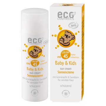 shumee Eco Cosmetics krema za sončenje SPF 45 za otroke in dojenčke