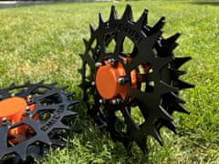 shumee Kolesa za robotsko kosilnico WORX Landroid M600 M800 L1300, ogljikovo jeklo 3 mm