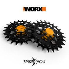 shumee Kolesa za robotsko kosilnico WORX Landroid serije L, 3 mm ogljikovo jeklo