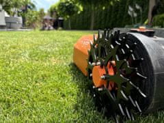 shumee Kolesa za robotsko kosilnico WORX Landroid M600 M800 L1300, ogljikovo jeklo 3 mm