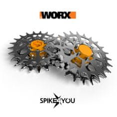 shumee Kolesa za robotsko kosilnico WORX Landroid serije L, nerjaveče jeklo 3 mm