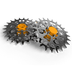 shumee Kolesa za robotsko kosilnico WORX Landroid serije L, nerjaveče jeklo 3 mm