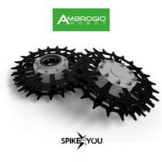 shumee Kolesa za robotsko košnjo AMBROGIO L30E, L30ES, nerjaveče jeklo 3 mm