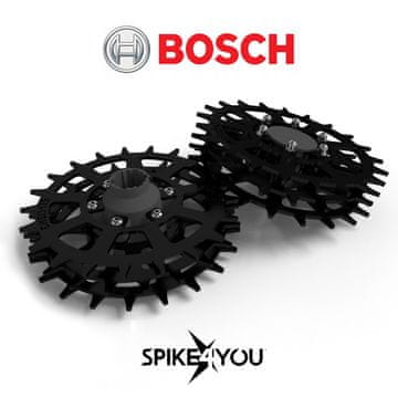 shumee Kolesa za robotsko košnjo BOSCH INTEGO, nerjaveče jeklo, 3 mm
