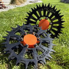 shumee Kolesa za robotsko kosilnico HUSQVARNA AUTOMOWER 305, 310, 315, 315X, 415X, 415XI, nerjaveče jeklo 3 mm