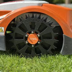 shumee Kolesa za robotsko kosilnico STIHL RMI 422, VIKING MI 422, nerjaveče jeklo 3 mm