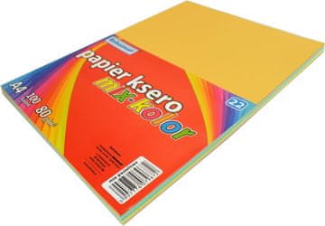 SCHEMAT DIAGRAMSKI FOTOKOPIRNI PAPIR A4 100K BARVNI 22 9672 MEŠANI PASTELNI