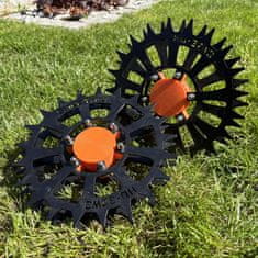 shumee Kolesa za robotsko kosilnico HUSQVARNA AUTOMOWER 305, 310, 315, 315X, 415X, 415XI, nerjaveče jeklo 3 mm