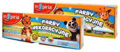 shumee INSPIRIA DEKORATIVNE BARVNE MEŠANICE 20 ML - 12 BARV 8472