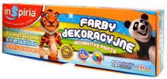 shumee INSPIRIA DEKORATIVNE BARVNE MEŠANICE 20 ML - 12 BARV 8472