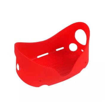 shumee Silikonski ovitek za slušalke Oculus Quest 2 - rdeč
