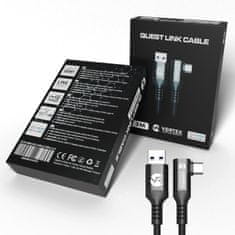 shumee 3-metrski kabel od VortexVR USB-A do Meta Quest Link | do Quest 3S Quest 3 Quest 2
