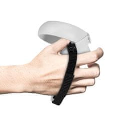 shumee Ovitek za krmilnik Oculus Quest 2 s paščkom | siv