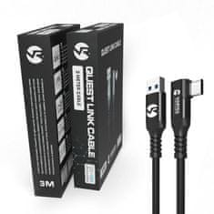 shumee 3-metrski kabel od VortexVR USB-A do Meta Quest Link | do Quest 3S Quest 3 Quest 2