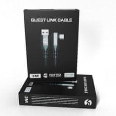 shumee 3-metrski kabel od VortexVR USB-A do Meta Quest Link | do Quest 3S Quest 3 Quest 2