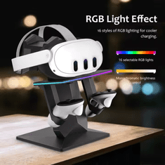 shumee Polnilno stojalo RGB | za Meta Quest 3S/3/2