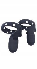 shumee Silikonski ovitki za igralne ploščke Oculus Quest 2 - črni