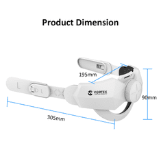 shumee Nov elitni pašček za Oculus Quest 2