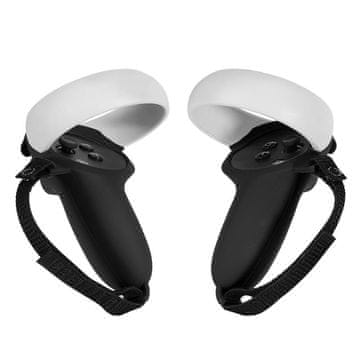 shumee Ovitek za krmilnik Oculus Quest 2 s paščkom | Črna