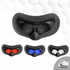 shumee Silikonska zaščita za leče za Oculus Quest 2 - bela