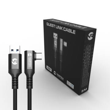 shumee 5-metrski kabel od VortexVR USB-A do Meta Quest Link | do Quest 3S Quest 3 Quest 2