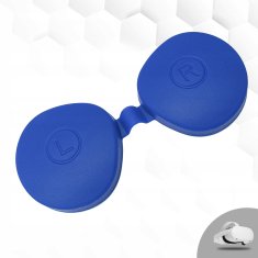 shumee Silikonska zaščita za leče za Oculus Quest 2 - modra
