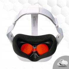 shumee Silikonska zaščita za leče za Oculus Quest 2 - modra
