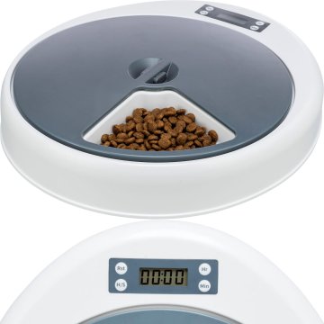 shumee Skleda, avtomatski podajalnik, podajalnik za pse in mačke za 5 obrokov Trixie TX4+1