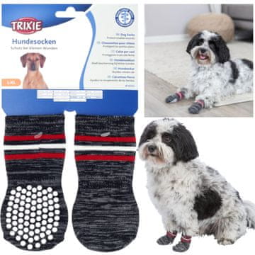 shumee Trixie protizdrsne pasje nogavice L-XL 2 kosa.