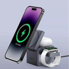 Anker Cube 3v1 polnilna postaja, 15W (Y1811G11)