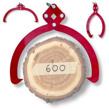 shumee Prijemalo za les CK600 / klešče / samozaklepne klešče / HDS / 600 mm