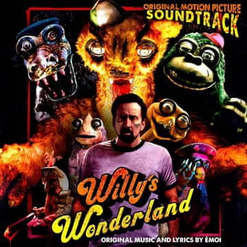 shumee Emoi Willys Wonderland Soundtrack LP Orange Black Swirl 180-gramski vinil, ekskluzivno za indie produkcijo.