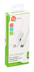 ALLRIDE Connect Micro USB 1 A polnilec s 120 cm kablom