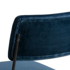 shumee Mornarsko moder oblazinjen stol Cornelia VIC