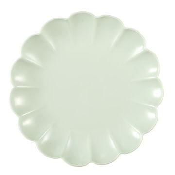Intesi KROŽNIK ZA SLADICE Iris 20,5 cm svetlo zelena PP plastika