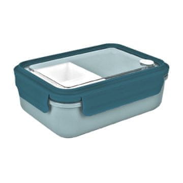 shumee Škatla za malico Clip modra 1,26L polipropilen 21×13×7,5 cm