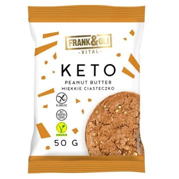 shumee KETO veganski piškot z okusom arašidovega masla, Frank & Oli 50 g
