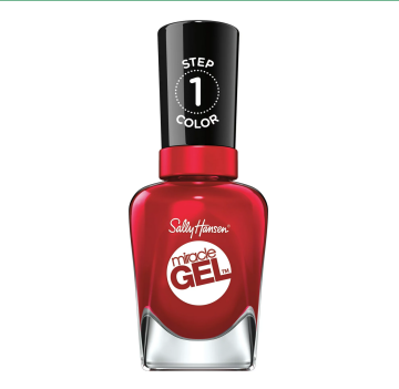 shumee Sally Hansen Miracle Gel lak za nohte odtenek 680 Rhapsody Red
