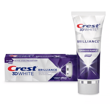 shumee Crest 3D White Brilliance svetleče vijolična belilna zobna pasta 99 g