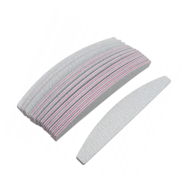 shumee Dvostranska papirnata pilica za nohte 18 cm 100/100 Zebra čoln 1 kos