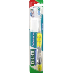 shumee Zobna ščetka Sunstar Technique+ Soft za ustno higieno 1 kos