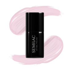 shumee Nežen roza hibridni lak za nohte #002 Semilac Delicate French 7 ml