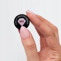 shumee Nežen roza hibridni lak za nohte #002 Semilac Delicate French 7 ml