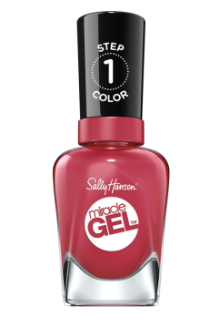 shumee Lak za nohte Miracle Gel odtenek 256 Proper P-rose Sally Hansen Pink 14,7 ml