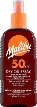 shumee Olje za sončenje v spreju SPF50 Malibu 200 ml