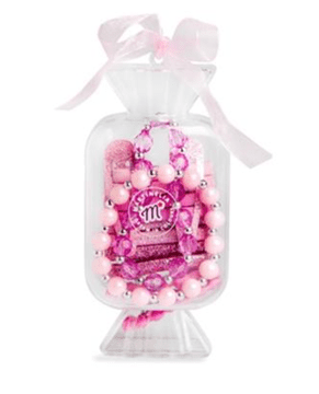 shumee Komplet pisanih trakov za lase in sponk za otroke bonboni MARTINELIA 1 kos.