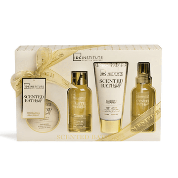 shumee Komplet kozmetike za nego telesa + dišeča kopel GOLD IDC meglica 1 kos.