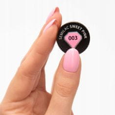 shumee Roza hibridni lak za nohte #003 Semilac Sweet Pink 7 ml