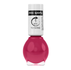 shumee Hitrosušeči roza lak za nohte 1 Min To Shine 134 Miss Sporty 7 ml