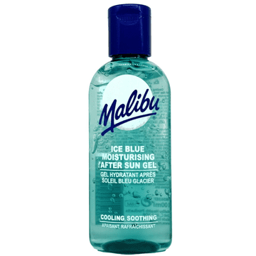 Malibu Malibu Ice Blue hladilni vlažilni gel po sončenju z aloe vero 100 ml